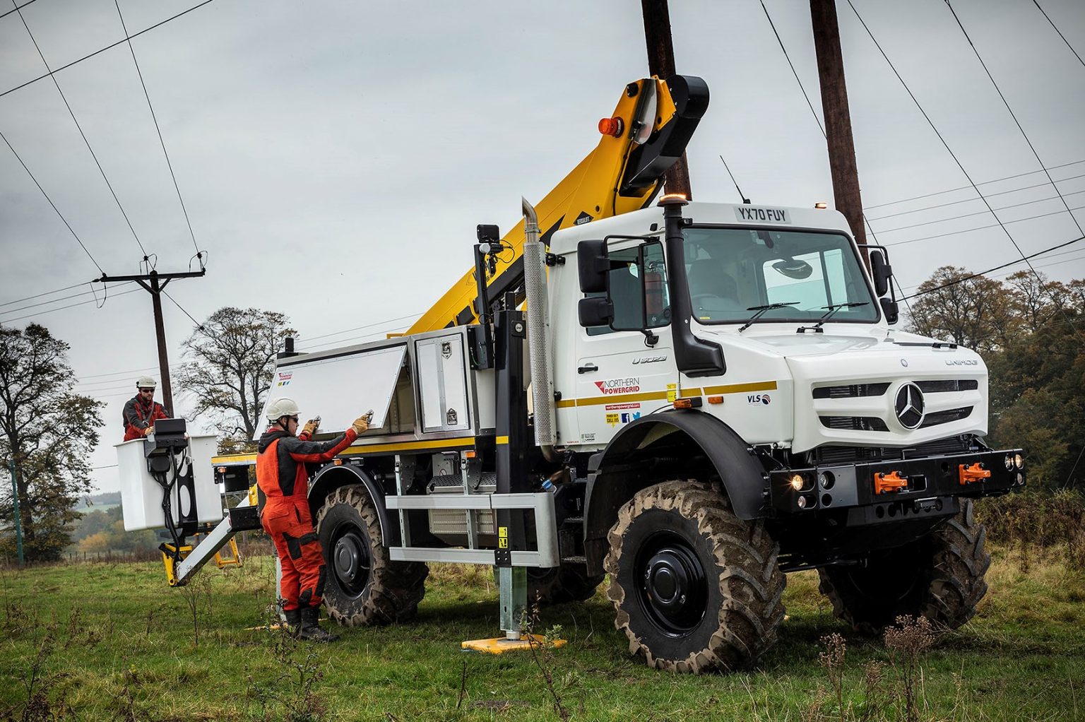 Utilities and energy companies come to The Home of Mercedes-Benz Unimog in the UK